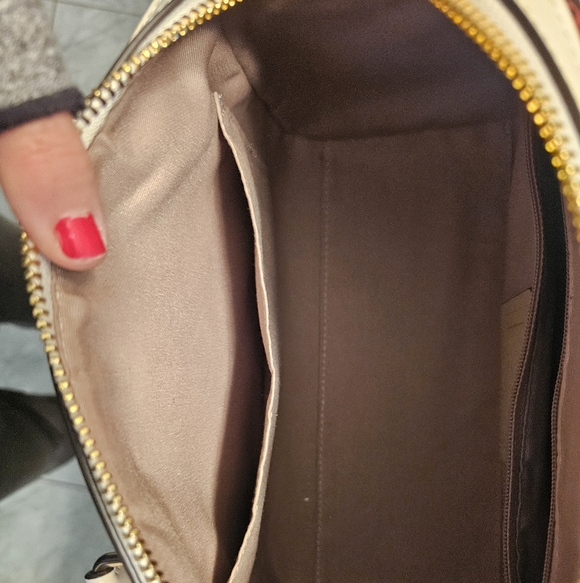 Coach Cream Floral and Ladybug Satchel - Picture 2 of 4